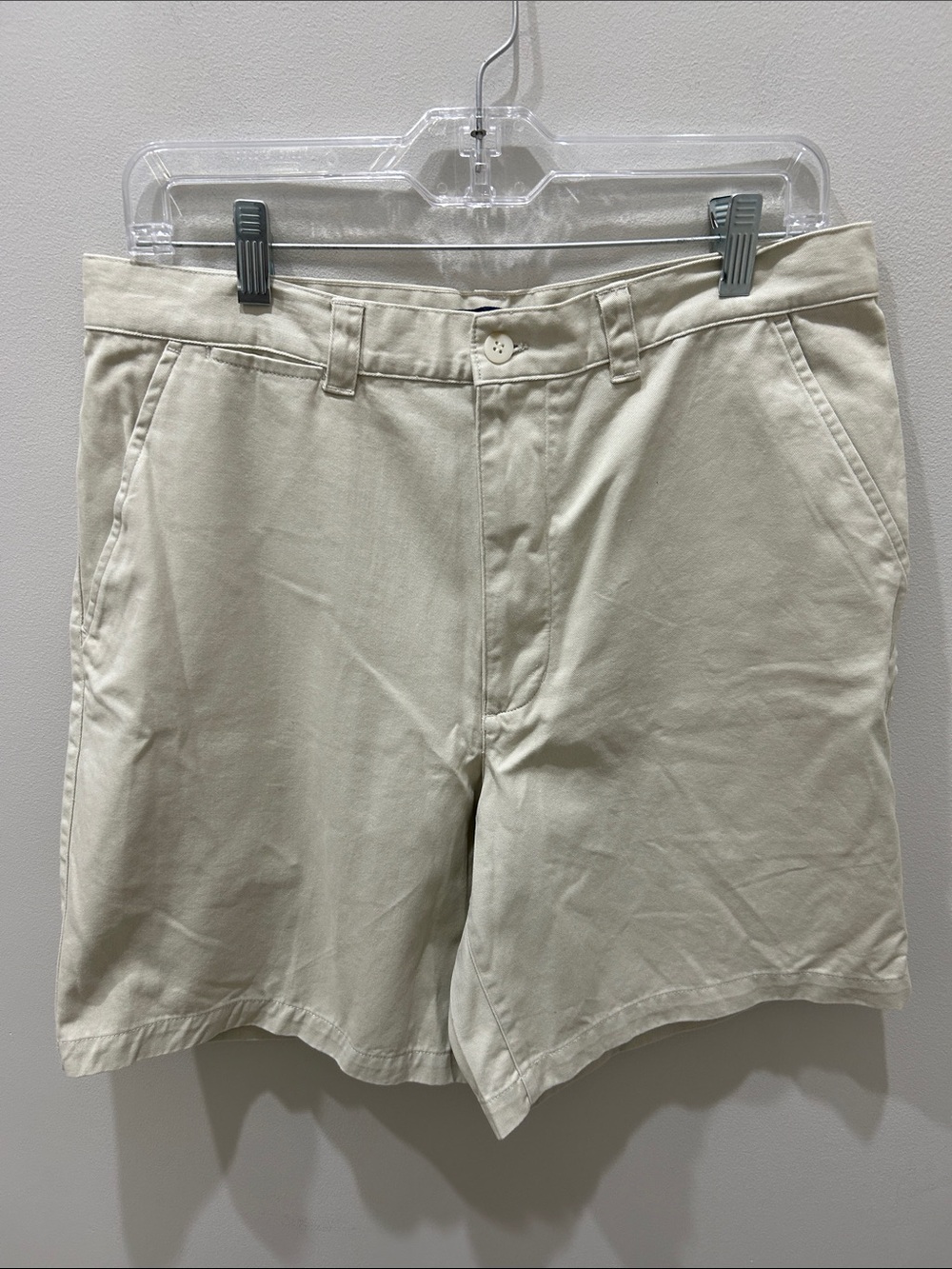 Men's Classic Cream Chino Shorts